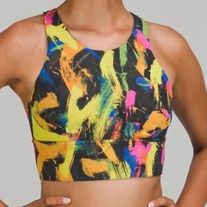 Lululemon Wunder Train Longline Bra Medium Support C/D Cup Size 8